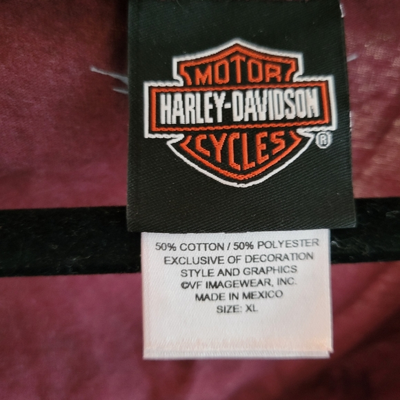 Gently Used Harley Davidson t shirt - Picture 3 of 4